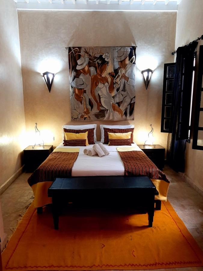 Riad Dar Assalama Terrasse Vue Mer Essaouira Rom bilde