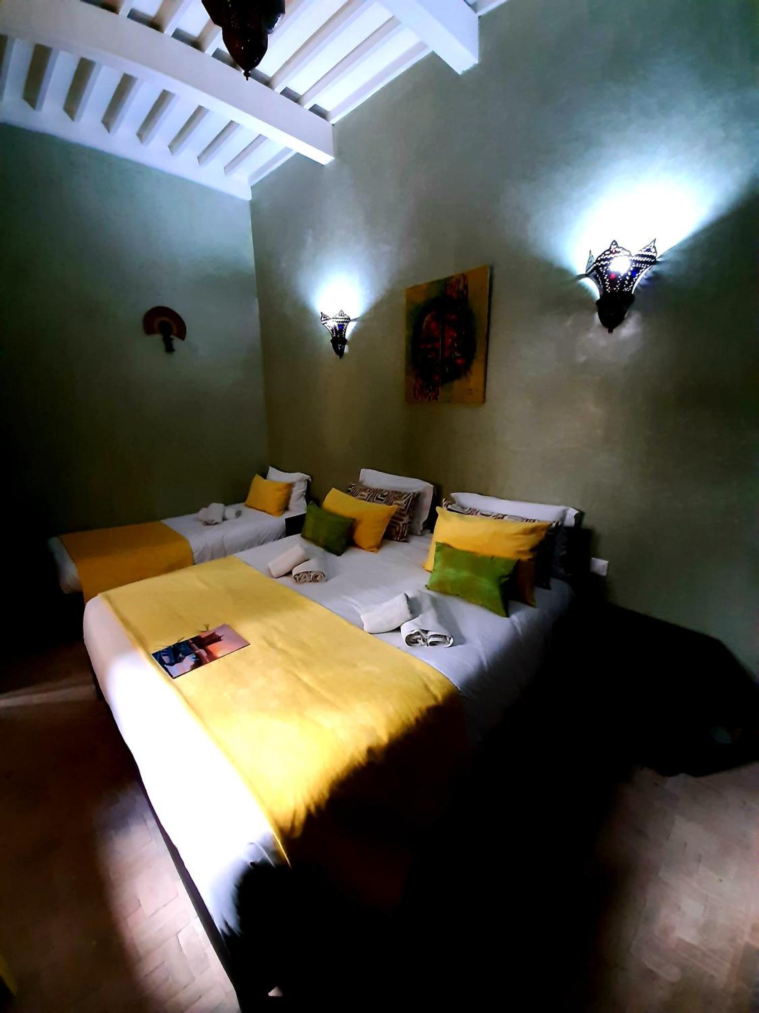 Riad Dar Assalama Terrasse Vue Mer Essaouira Rom bilde